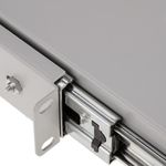 Bandeja telescópica ajustable para armario rack 19" de 1U y fondo 450mm blanco - RZ02600 - 04