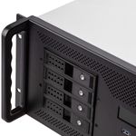 Caja rack 19" IPC ATX 4U 1x 5.25" + 4 x 3.5" (Hot Swap) fondo 650mm - CK06400 - 06