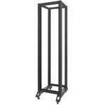 Armario Rack abierto 19" 42U F800 600x800x2138mm desmontado DIY negro Lanberg - WL58300 - 06