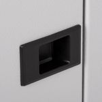 Armario rack mural 19'' 15U 600x450x772 mm de pared SOHORack de RackMatic de color blanco RAL 9035 - WR41500 - 08