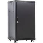 Armario rack 19" de pie 22U 600x600x1160mm negro MobiRack GO montado - WA00101 - 03