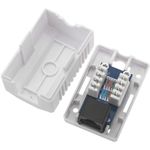 Caja de superficie de 1 RJ45 Cat.6 UTP - RI04100 - 06