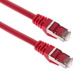 Cable de red ethernet Cat. 6a FTP de 5 m de color rojo - LJ20700 - 03