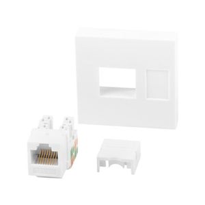 Keystone de pared RJ45 de Lanberg Cat.6 UTP