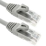 Cable de red ethernet Cat. 6a UTP de 0,25 m de color gris - RJ06100 - 01
