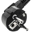 Cable de alimentación eléctrico IEC-60320 C13 acodado a schuko macho de 5 m - CH03300 - 06