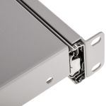 Bandeja telescópica ajustable para armario rack 19" de 1U y fondo 650mm blanco - RZ02800 - 05