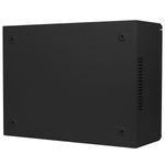 Rack19 mural 4U vertical y 3U horizontal con DIN F200 540x200x400 puerta metálica color negro Lanberg - WK00900 - 03
