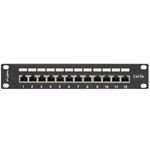 Patch panel 10" de 12 RJ45 Cat.5E FTP 1U Lanberg PPF5-9012-B - RD10200 - 02