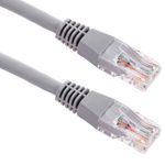 Cable de red ethernet RJ45 LSHF UTP Cat.6 gris 3 m - HF06500 - 01