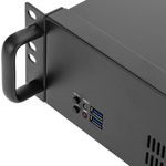 Caja rack 19" IPC Micro-ATX (mATX) y Mini-ITX, 2U 3 x 3.5" fondo 300 mm - CK01700 - 07
