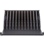 Estantería para armario rack 19" con 12 divisiones para ordenador portátil o tablet 360 mm - RB02300 - 02
