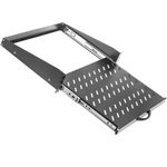 Bandeja telescópica para rack de 2U fondo 350mm con fijación frontal - RZ03300 - 04