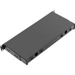 Patch Panel de fibra Óptica 1U negro de 12 SC Simplex o 12 LC duplex - FQ00100 - 03