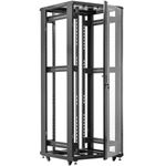Armario rack 19'' de pie 32U 800x800x1610mm negro MobiRack GO montado - WA03400 - 03
