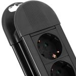 Regleta de enchufes 6 schuko con interruptor y protección sobretensiones (1.5m cable) - CA00400 - 09