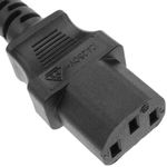 Cable eléctrico de alimentación IEC60320 C13-hembra a Schuko-macho 3 m - FA08200 - 02