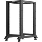 Armario Rack abierto 19" 22U F1000 600x1000x1229mm desmontado DIY negro Lanberg - WL58700 - 07