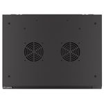 Armario Rack mural 19" 6U F450 600x450x379mm pared desmontado DIY negro Lanberg - WK31500 - 05