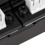 Patch panel de 48 RJ45 Cat.6 UTP 2U negro - RC03301 - 07