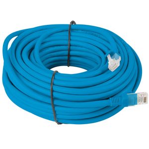 Cable de red ethernet Cat. 6 UTP de 20 m de color azul fluke tested PCU6-10CC-2000-B