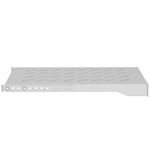 Bandeja fija blanca para armario rack 19" fijación frontal 1U profundidad de 500 mm Lanberg - WK21300 - 02