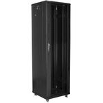 Armario Rack 19" de pie 42U F600 600x600x2047mm negro Lanberg - WL50900 - 02