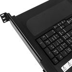 Consola KVM rack 19" de 1 puerto de RackMatic con teclado español - RK00100 - 07
