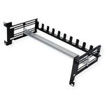 Adaptador de carril DIN de 3U con orificio para armario rack 19" - RZ07200 - 02