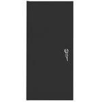 Armario Rack mural 10" 12U F310 280x310x603mm pared desmontado DIY negro Lanberg - TR18200 - 04