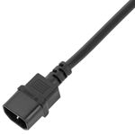 Regleta de enchufes rack 19" de 10 x C13 con interruptor y cable 2 metros C14 - RE06100 - 10