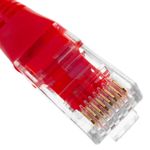 Cable de red ethernet Cat. 6 UTP de 20 m de color rojo - RJ01000 - 02