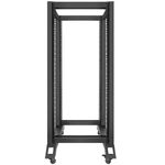 Armario Rack abierto 19" 27U F800 600x800x1472mm desmontado DIY negro Lanberg - WL58100 - 04