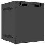 Armario Rack mural 10" 6U F310 280x310x336mm pared desmontado DIY negro Lanberg - TR18900 - 06