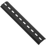 Pack de 3 carriles DIN color negro de 200mm perforado raíl de 35x7mm - MF08100 - 04