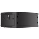 Armario Rack mural 19" 4U F450 600x450x277mm pared desmontado DIY negro Lanberg - WK31300 - 04