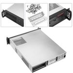 Caja rack 19" IPC ATX 2U 2x5.25" 6x3.5" fondo 550mm - CK01400 - 02