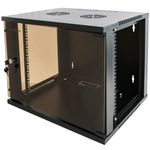Armario rack 19" mural de 9U negro SOHOrack 540x450x448 mm - WY01300 - 05