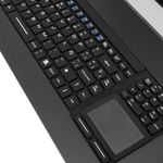 Consola y conmutador KVM IP65 de 8 puertos para rack 19" 1U. Teclado mousepad y pantalla 17" - RK02500 - 04