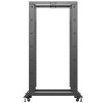 Armario Rack abierto 19" 32U F1000 600x1000x1673mm desmontado DIY negro Lanberg - WL58800 - 05