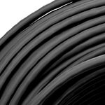 Bobina de cable de red LAN UTP categoría cat.6 23AWG CCA rígido negro 305 m - LN09000 - 05