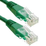 Cable de red ethernet Cat. 6 UTP de 20 m de color verde - RJ03000 - 01