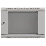 Armario rack mural 19'' 6U 540x350x370mm blanco pared desmontado DIY Lanberg - WN11400 - 02
