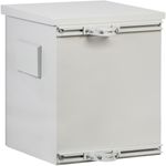 Armario rack 19" para exterior IP55 de 9U blanco SOHORack GO 600x600x550 mm - WX07200 - 02