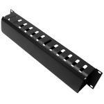 Panel de gestión ordenación de cables para armario rack de 2U x 74 mm - RM03200 - 02