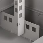 Armario rack mural 19'' 12U 600x150x640mm pared con puerta metálica SOHORack blanco - WR02800 - 05