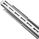 Guías laterales telescópicas de 500 mm extensibles para caja rack 19" IPC, Color plateado - RZ05800 - 07