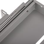 Bandeja telescópica ajustable para armario rack 19" de 1U y fondo 450mm blanco - RZ02600 - 06