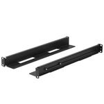 Guías laterales rack 19" 1U ajustables de fondo 397mm hasta 680mm 90Kg negro - RB01500 - 04