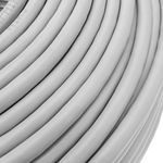 Bobina de cable de red ethernet Cat. 6 UTP de 100 m flexible de color gris - LM02300 - 05